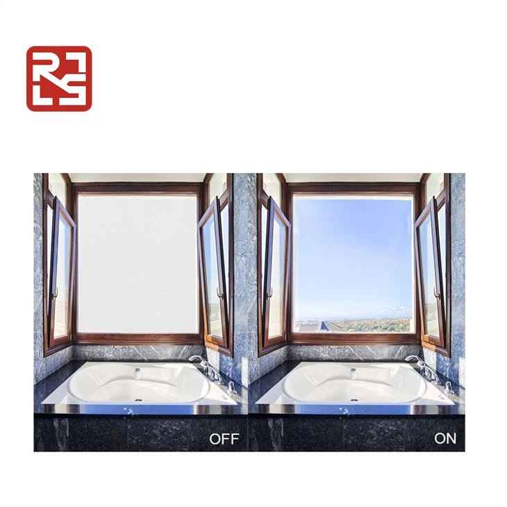 Ultra clear PDLC Glass Switchable Smart  Window Glass for Doors Windows  Office Partition Switchable Glass for Conference Rooms