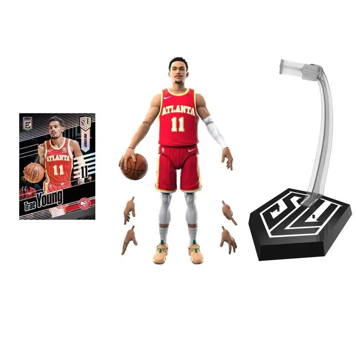 هاسبرو NBA Starting Lineup Series Atlanta Hawks No. 11 شخصية تراي يونغ مقاس 6 بوصة
