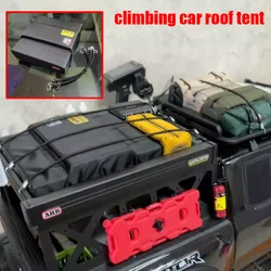 Crawler Car Roof Tent Waterproof Fabric for 1/10 RC Crawler Car Traxxas TRX4 Defender Ford Bronco AXIAL SCX10 RC4WD D90 Parts