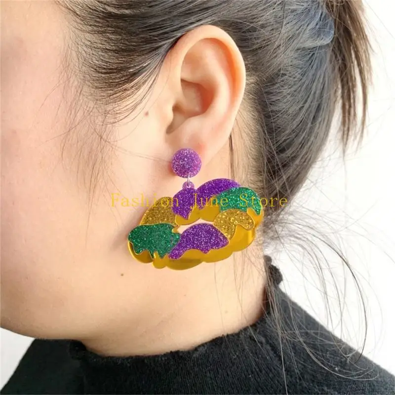 N5KA Womens Jewelry Carnival areved arics drop arrings dangl