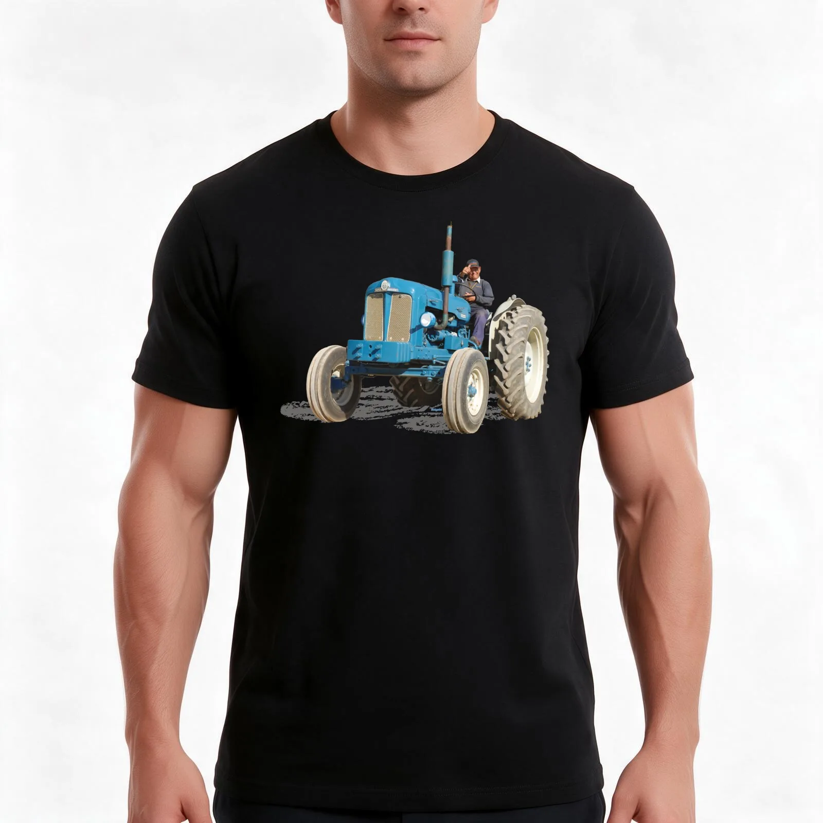 Super Major (Export Model), the last Fordson tractor T-Shirt, Summer Casual Cotton Tee, Oversized Streetwear Tops, 100% Cotton