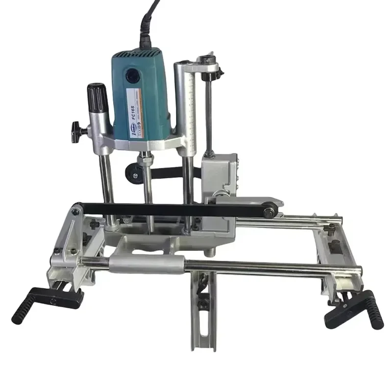 Portable Small Woodworking Mortising Machine for Door Hole Creation Tenon Drilling Wood Drill