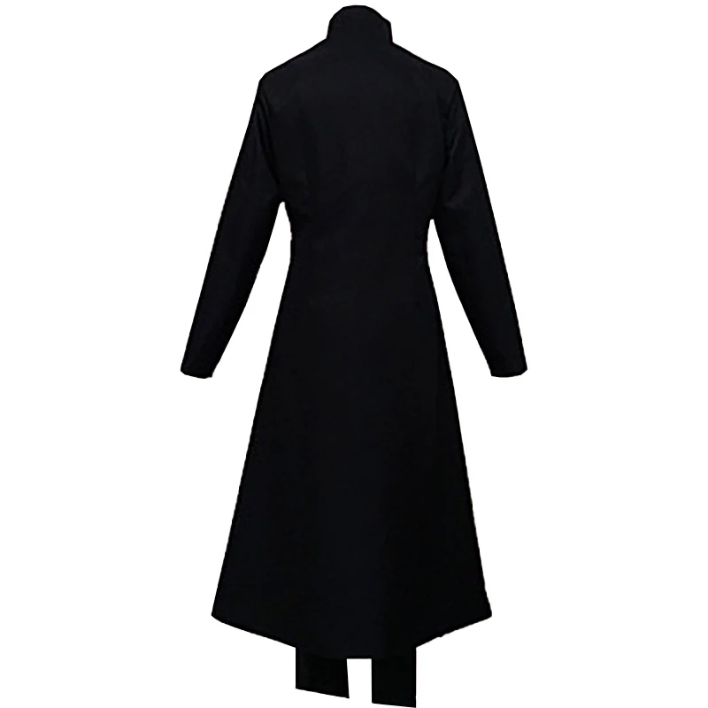 Matrix Neo Cosplay Costume Men Women Black Trench Long Coat Jacket Uniform Daily Wear For Halloween Party Stage Performance Suit