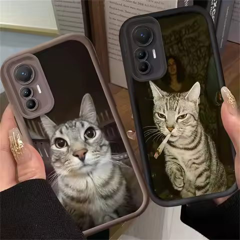 Fashion Cat Pattern Case For Xiaomi Poco X7 X6 X5 X3 NFC F7 F6 F5 F3 M7 M6 Pro 4G 5G Mi 12 11 Lite NE 5G 13T 12T 11T 14T Pro
