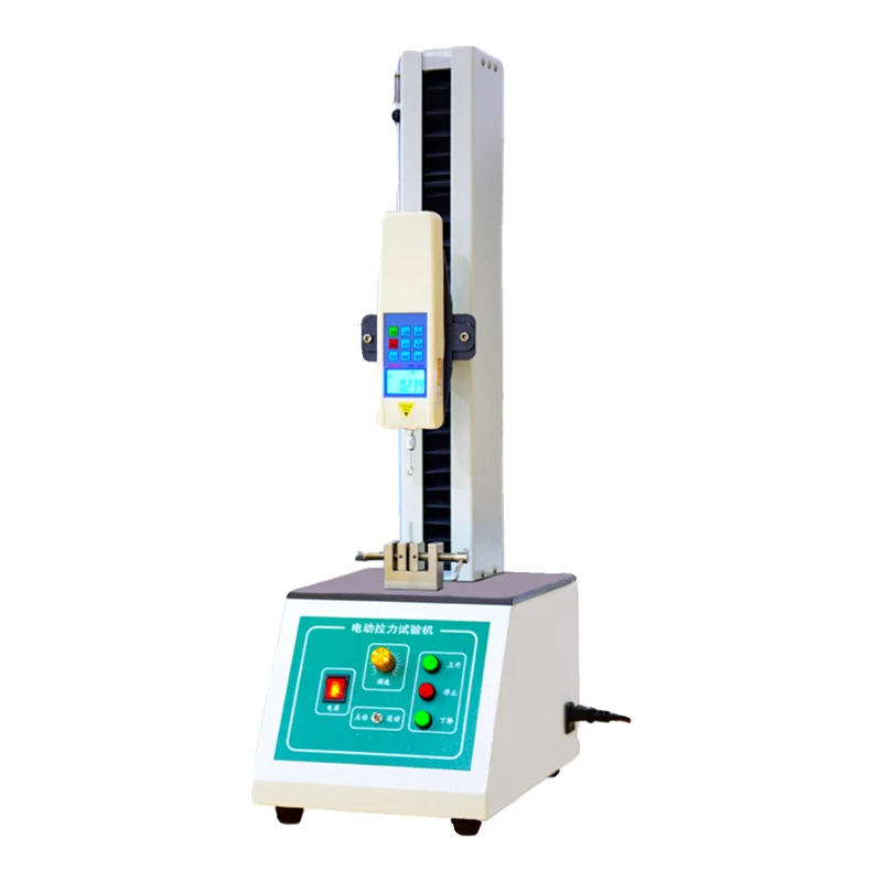 

500N 400mm Electric Single Column Vertical breaking force testing test stand Tensile/pressure testing machine