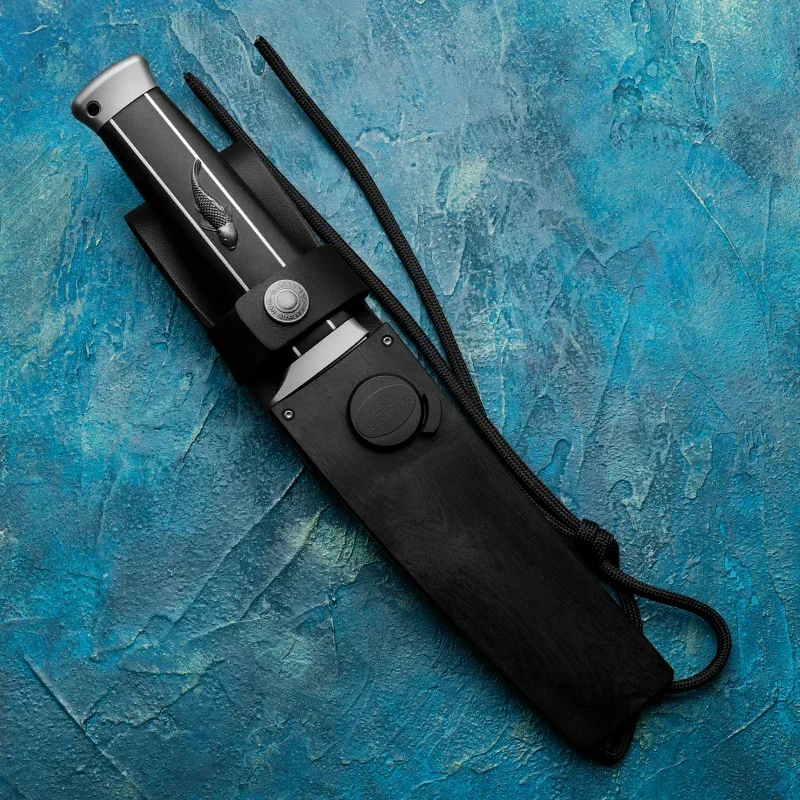 Premium ZDP-189 Steel Fixed Blade Knife for Outdoor Activities and Survival, Perfect Men's Gift