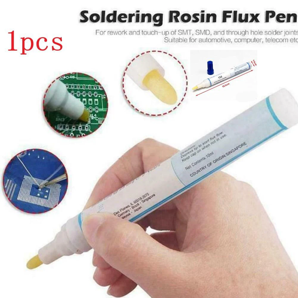 Pen Applicator Flux Pen Soldering 10ml No-Clean 135mm Length 1PCS 951/186 Environmentally Friendly Telecommunications Computers