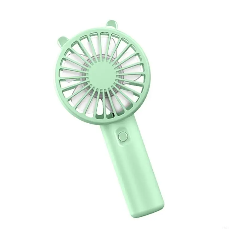 พัดลมพัดลมพกพาพกพาพกพาพกพาได้ 300mah 3 สปีดพัดลมไฟฟ้า