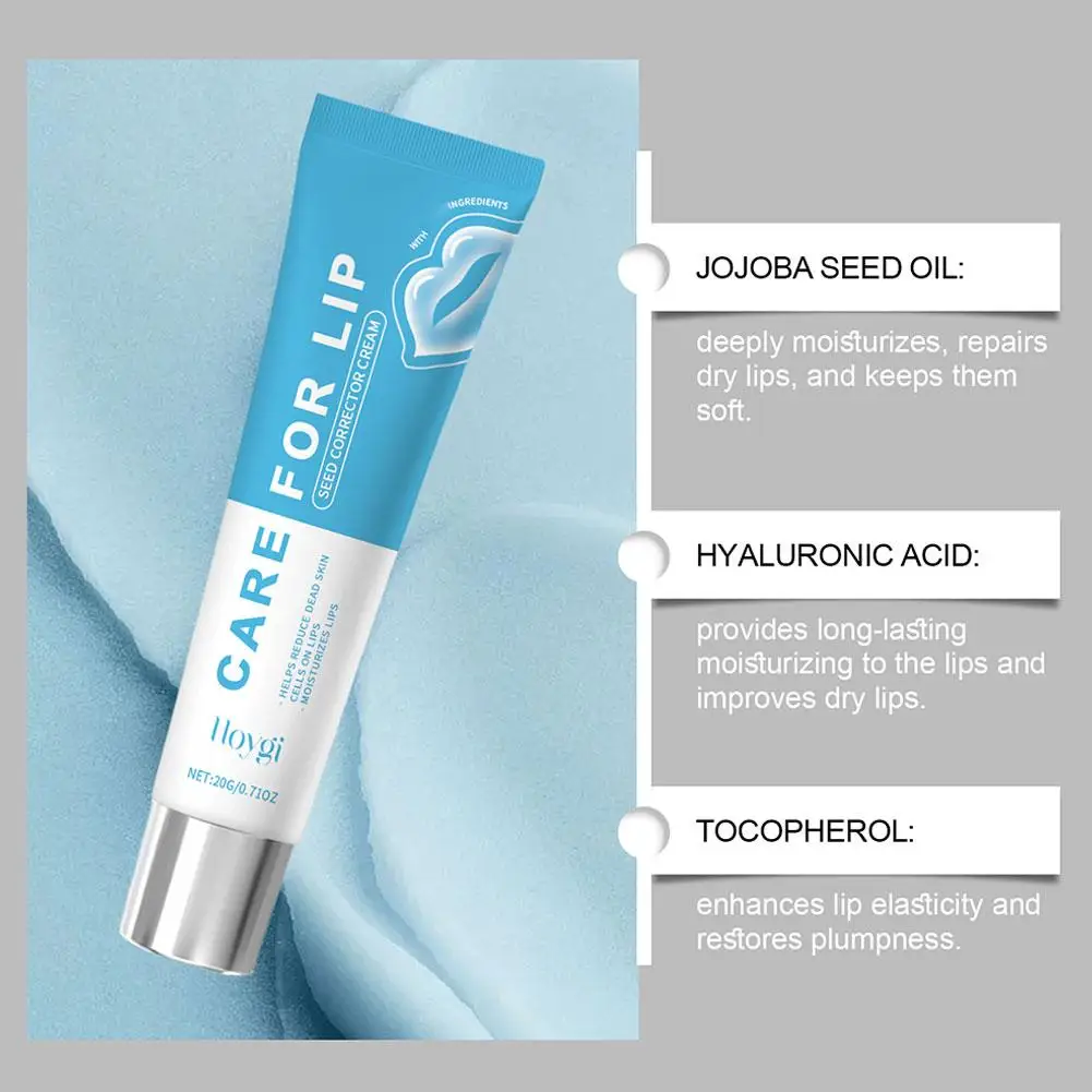 Hoygi-esencia labial hidratante duradera, nutre, repara los labios, ilumina la piel de los labios, desvanece las líneas de los labios y la melanina, elimina la piel muerta