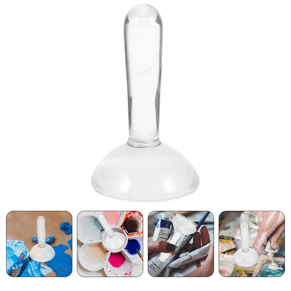 

Making Paint Glass Muller Mineral Pigment Grinding Tool Homemade Pigment Supply Pigment grinding rod glass grinding pestle