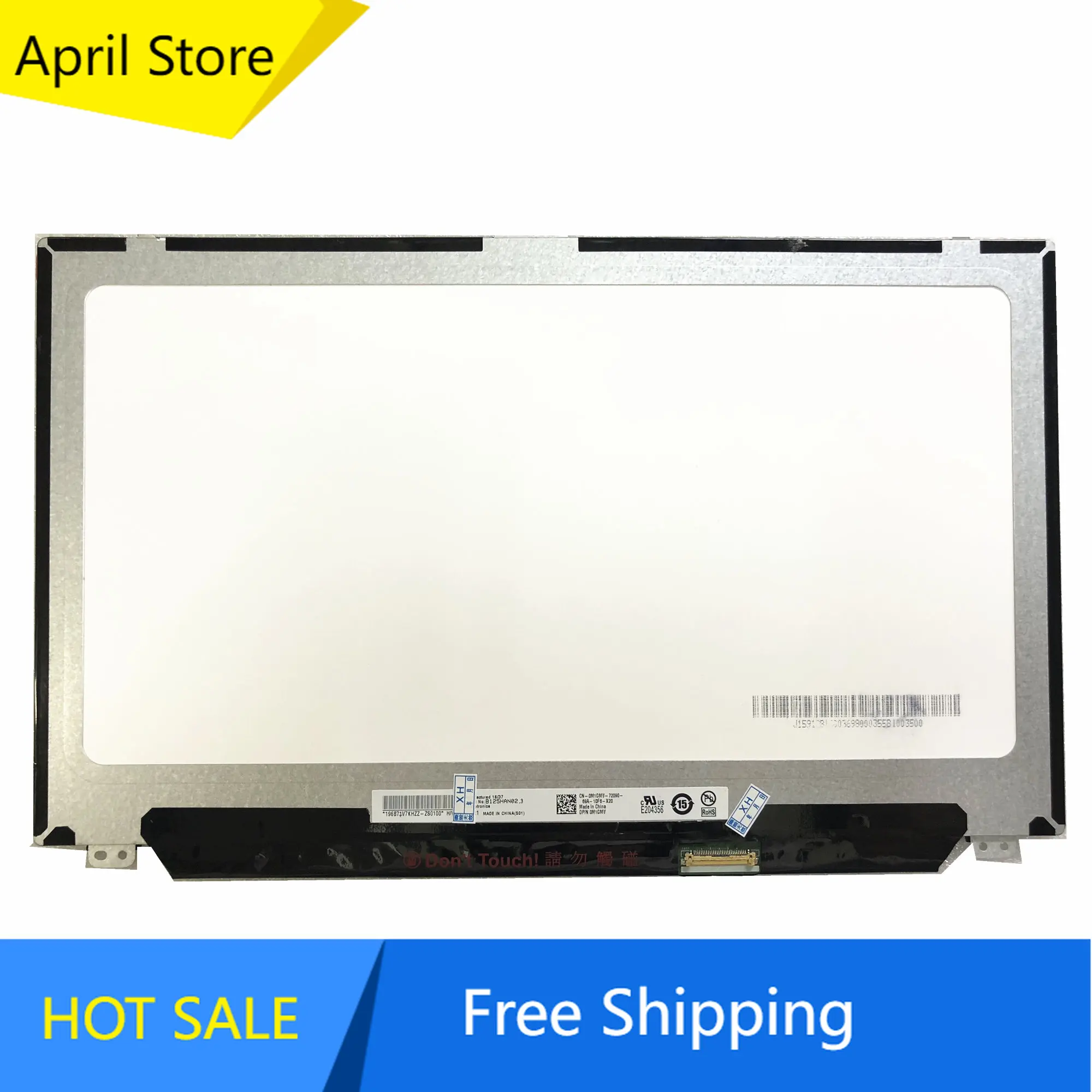 

B125HAN02.3 fit LP125WF4-SPF1 NV125FHM-N41 12.5''Laptop LCD Screen 1920*1080 IPS