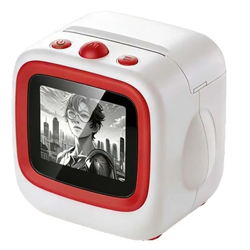 

A13E-AI Sticker Printer With 2.4 Inch HD Screen And AI Voice Generation For Students& Teens Birthday Gift