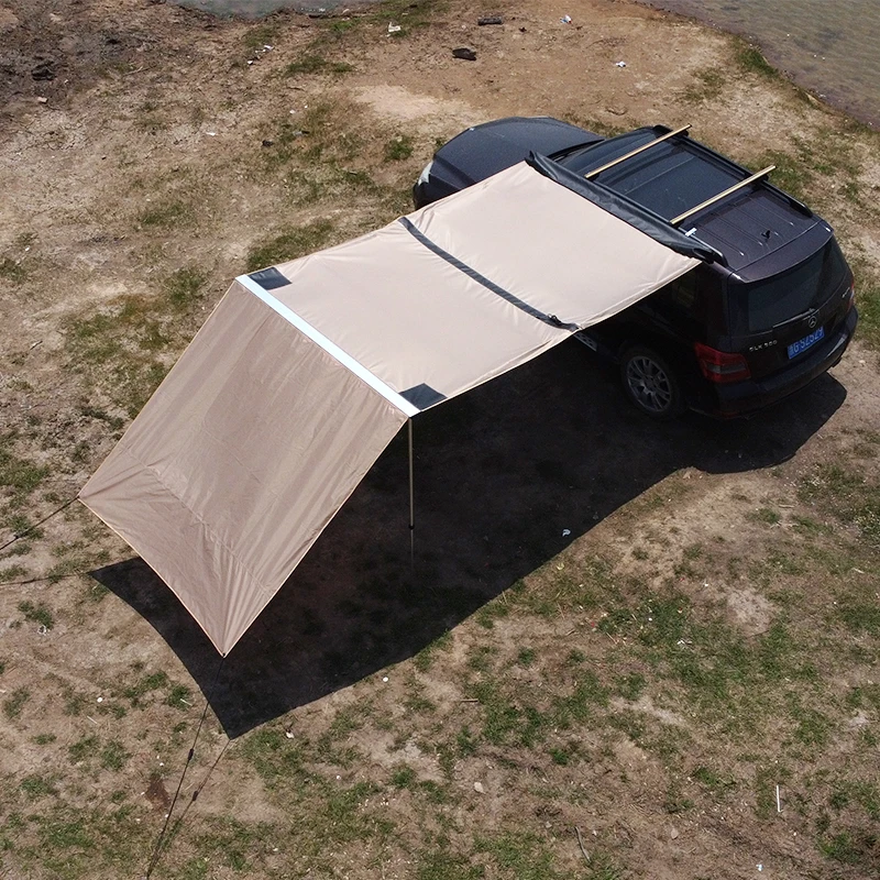2*3m Car Side Awning With Side Wall,Car Side Tent Awning With 2m/3m Extend Cloth,Car Roof Top Tent