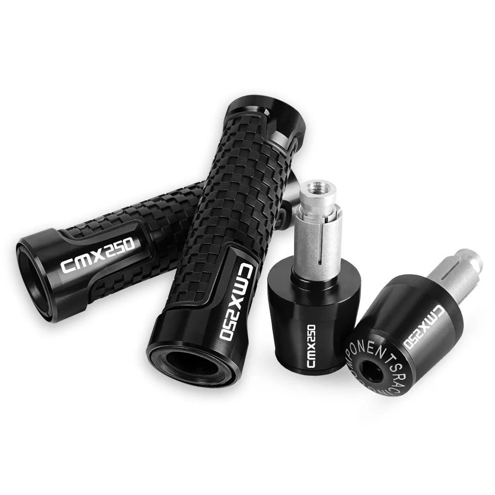 7/8'' 22mm Motorcycle handlebar grips ends handle bar Anti-skid grip end FOR HONDA CMX250 1985 1996 1997 1998 2004 2007 2012