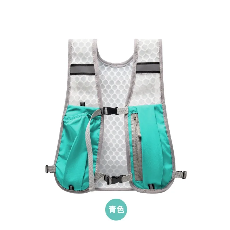 Lightweight Running Phone Bag - Outdoor Hiking Vest Pack, Cycling & Trekking Storage Backpack with Water Bottle Holder