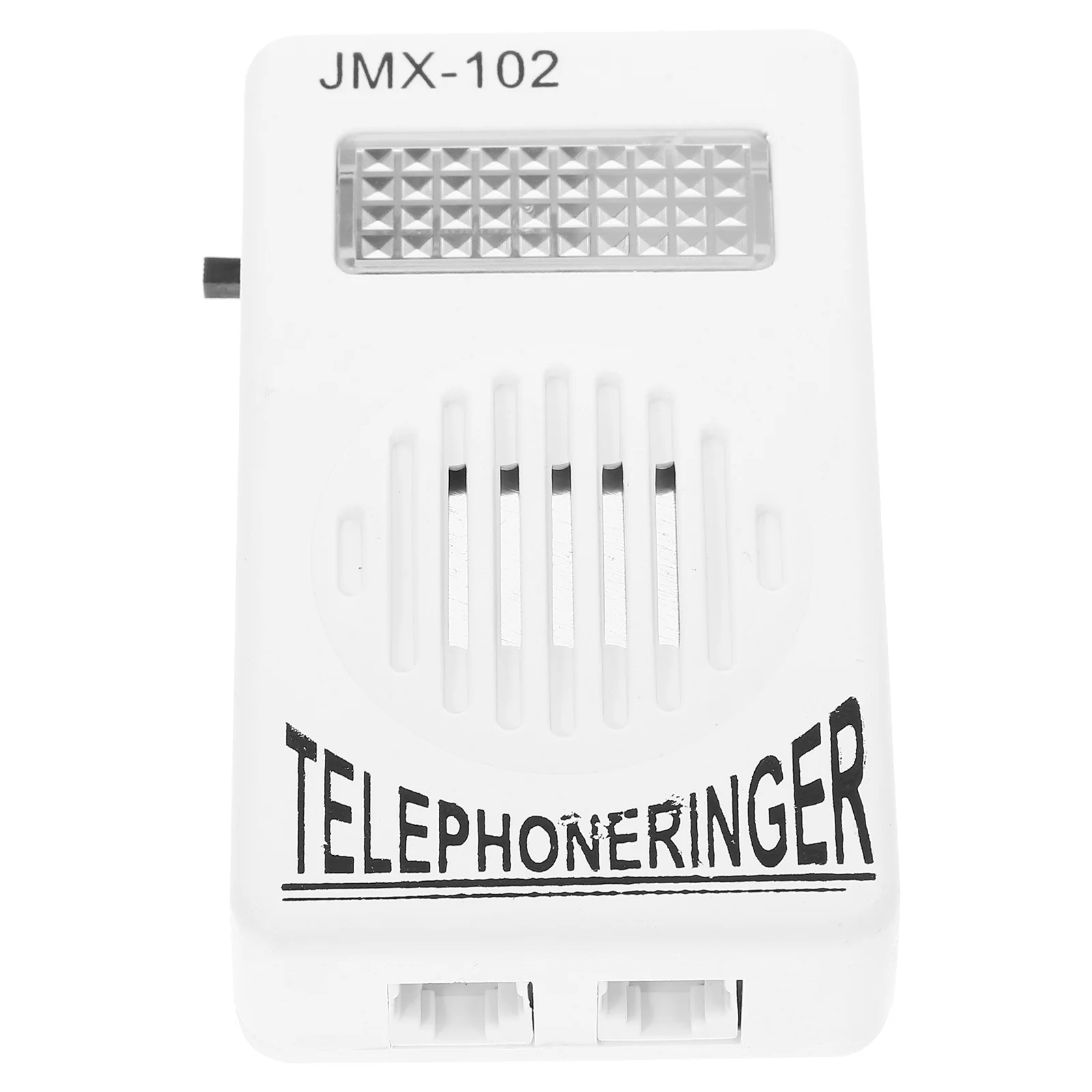 Telephone Ringer Amplifier White Hearing Easy Installation Loud Clear Ringtones Home Phone Ring Amplifier Device