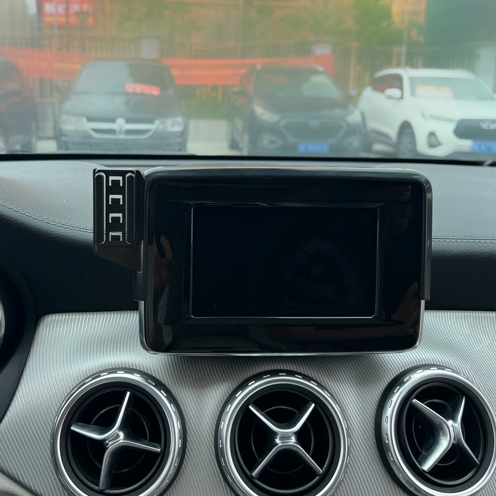 Auto Telefoon Houder voor Mercedes-Benz A-Klasse A KLASSE 2013-2017 GPS Beugel Navigatie Stand Auto accessoires