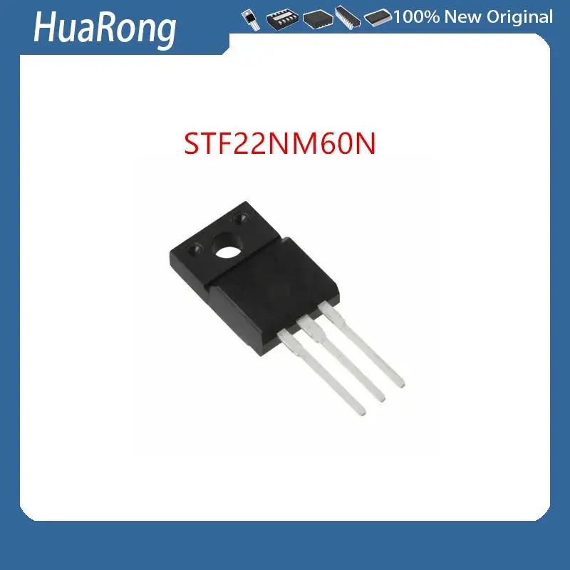 New 10PCS/LOT STF22NM60N STF22NM60ND STF22NM60 F22NM60N 22NM60N TO-220F