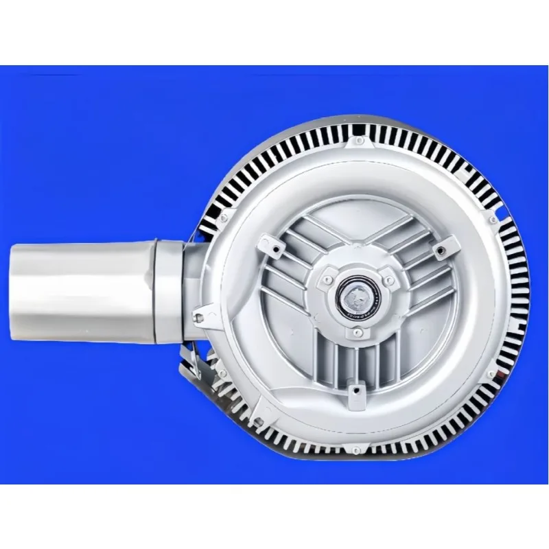 Air ring type high pressure vortex fan partition vacuum adsorption vortex air pump deep water sewage tank aeration high