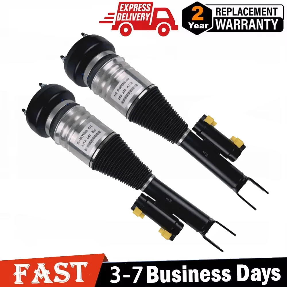 2x Front Air Suspension Struts For Mercedes Benz C-Class W205 C180 C200 C63 ADS