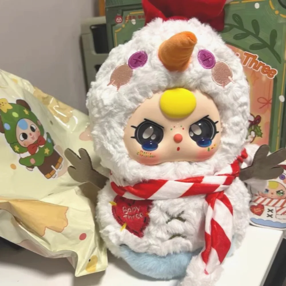 ベビー3 クリスマスシリーズ 400% ブラインドボックス デスクトップオーナメント ミステリーボックス ドール ビニールフェイス トレンドおもちゃ 女の子 サプライズ クリスマスプレゼント