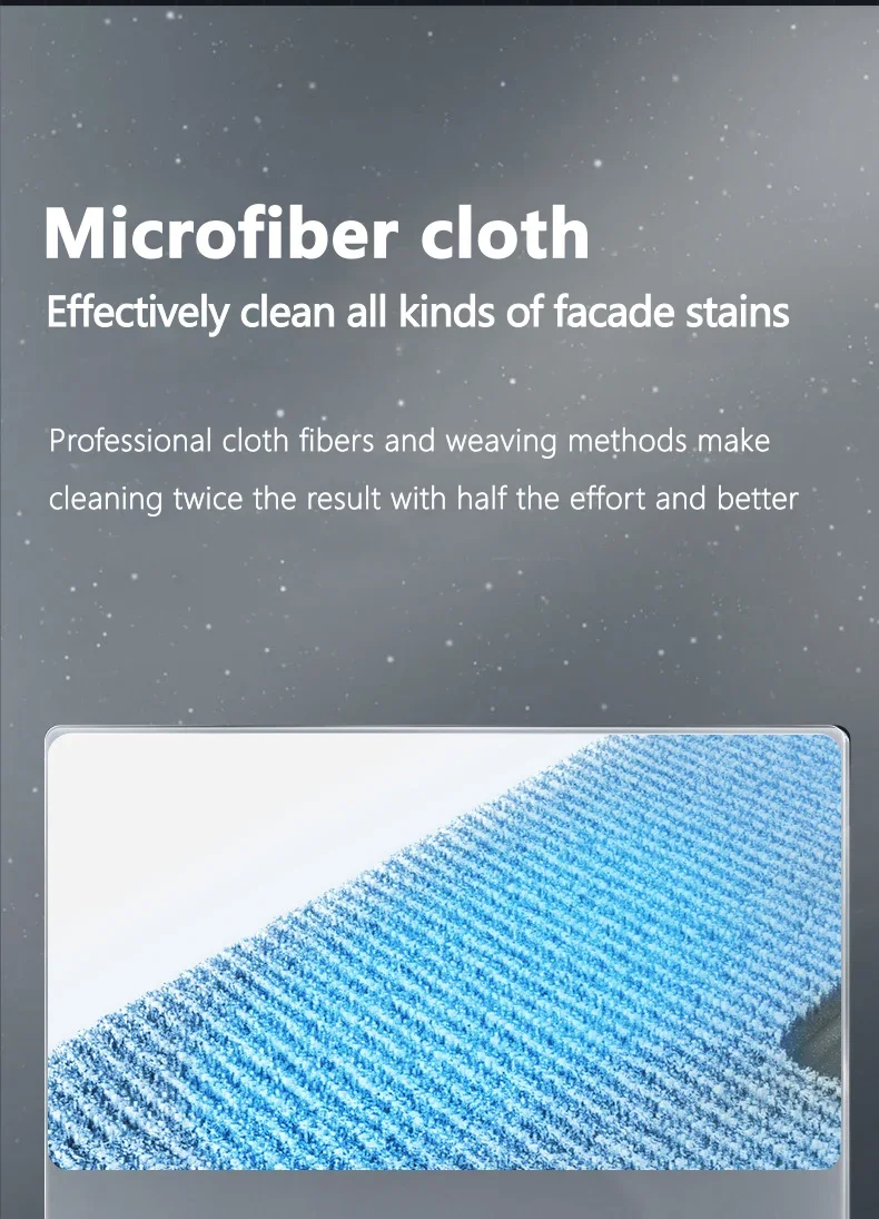 Aspirateur robot de nettoyage de vitres de panneaux multiples carrés d'usine pour la maison