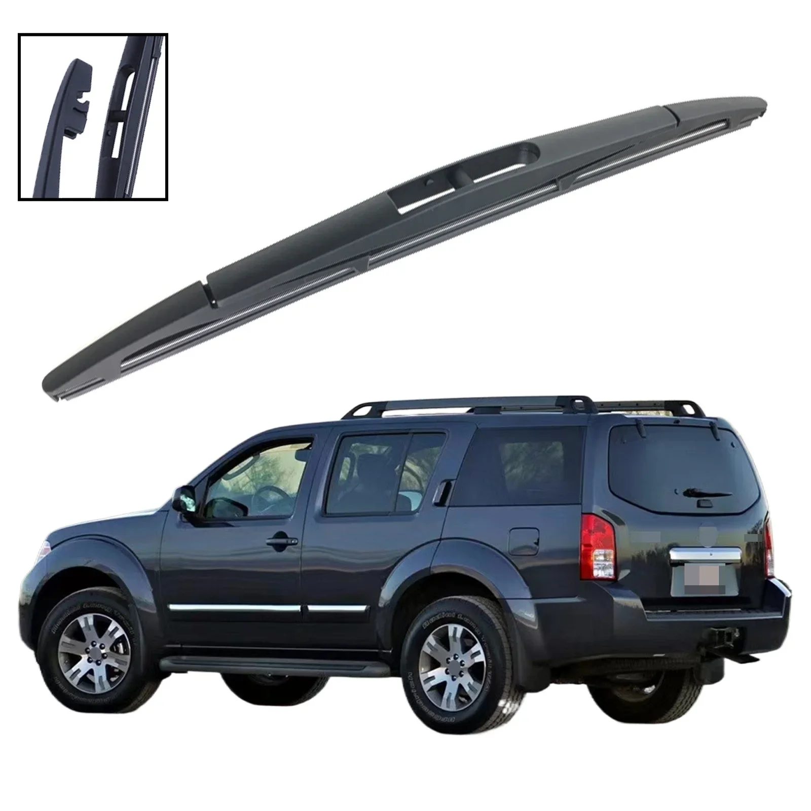 

12" Rear Windshield Windscreen Washer Wiper Blade For Nissan Pathfinder R51 2005-2012 Car Accessories Accsesories