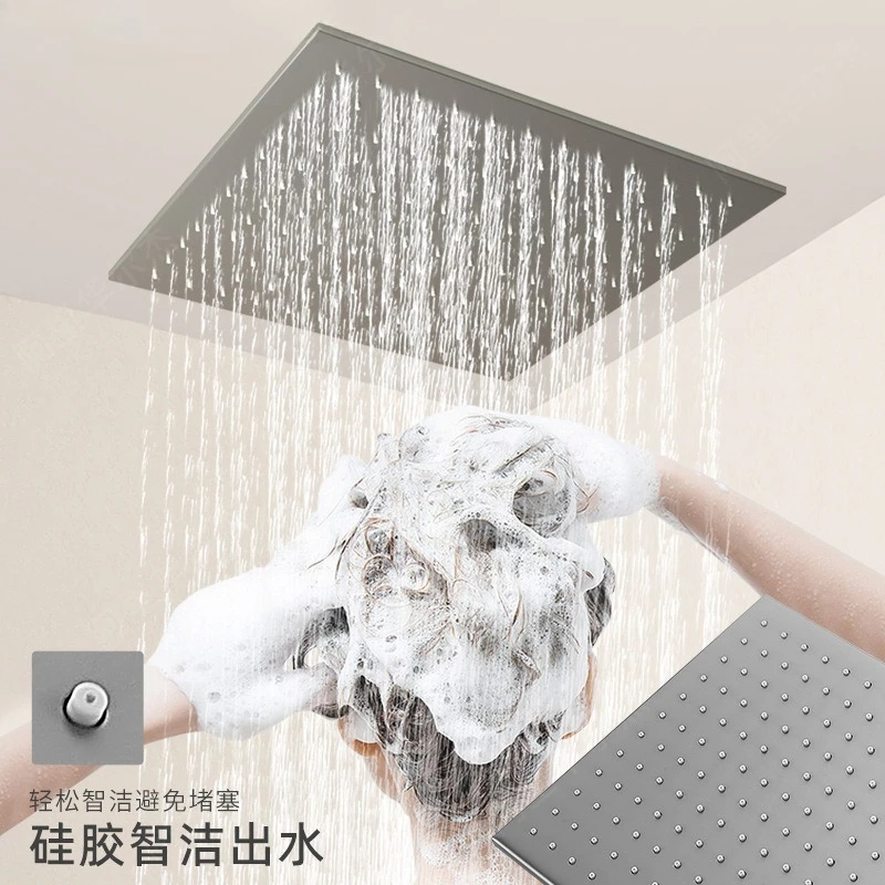 Verdeckte Dusche, Wandtyp, Haushalt, heiß und kalt verdeckt, versteckt eingebettet, Badewasserfall