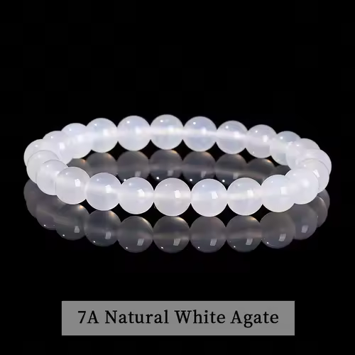JD Natural Stone Beads Bracelet Amethyst Tiger Eye Crystal Quartz Agate Gem Beads Bangles Women Men Reiki Healling Jewelry Gift - Image 41