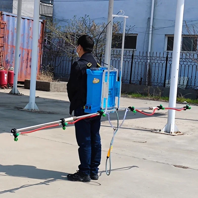 Multi-nozzle Rack Sprayer, Backpack Sprayer, Multi-function Bracket, Large Capacity, Intelligent Electric High-pressure Pesticid