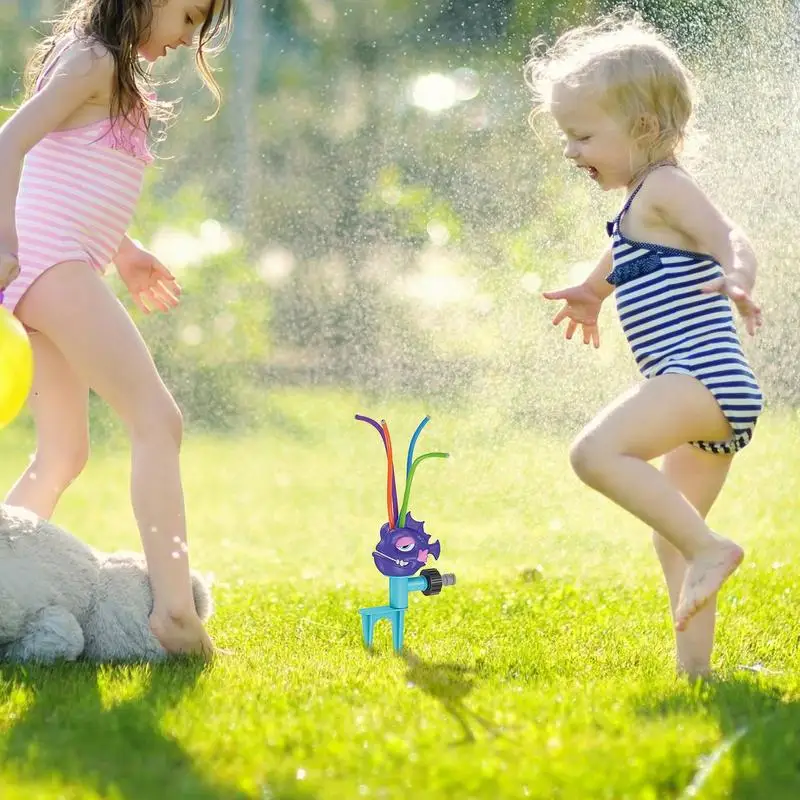 

Разбрызгиватель воды для детей, игрушки для воды на открытом воздухе для детей от 4 до 8 лет, милый дизайн животных, распылитель, разбрызгивание на открытом воздухе, игра для сада, двора