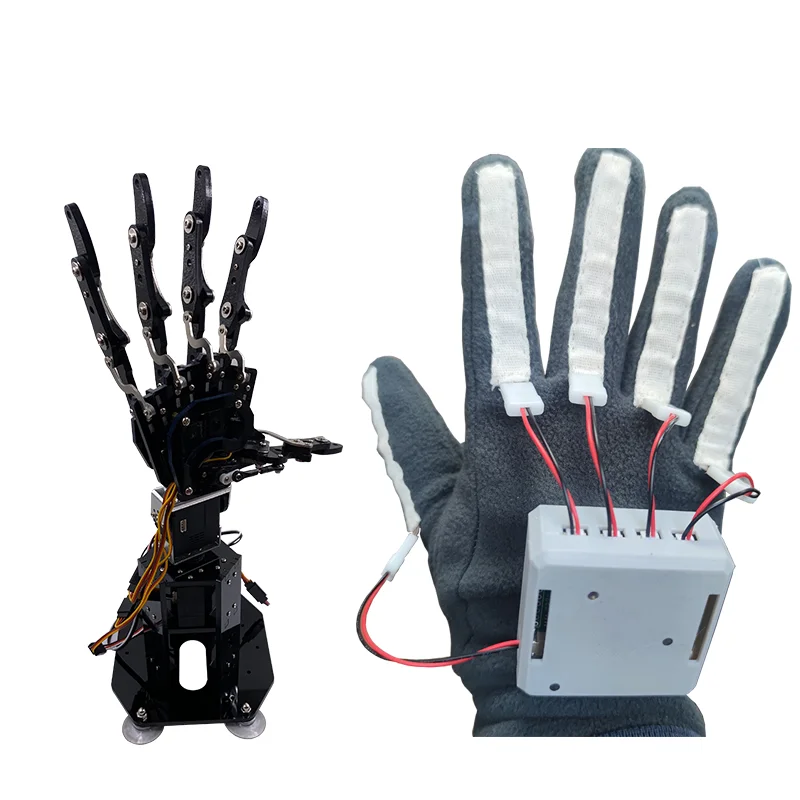 

Bionic robotic arm palm VR gloves intelligent gesture action posture 3D capture system robot
