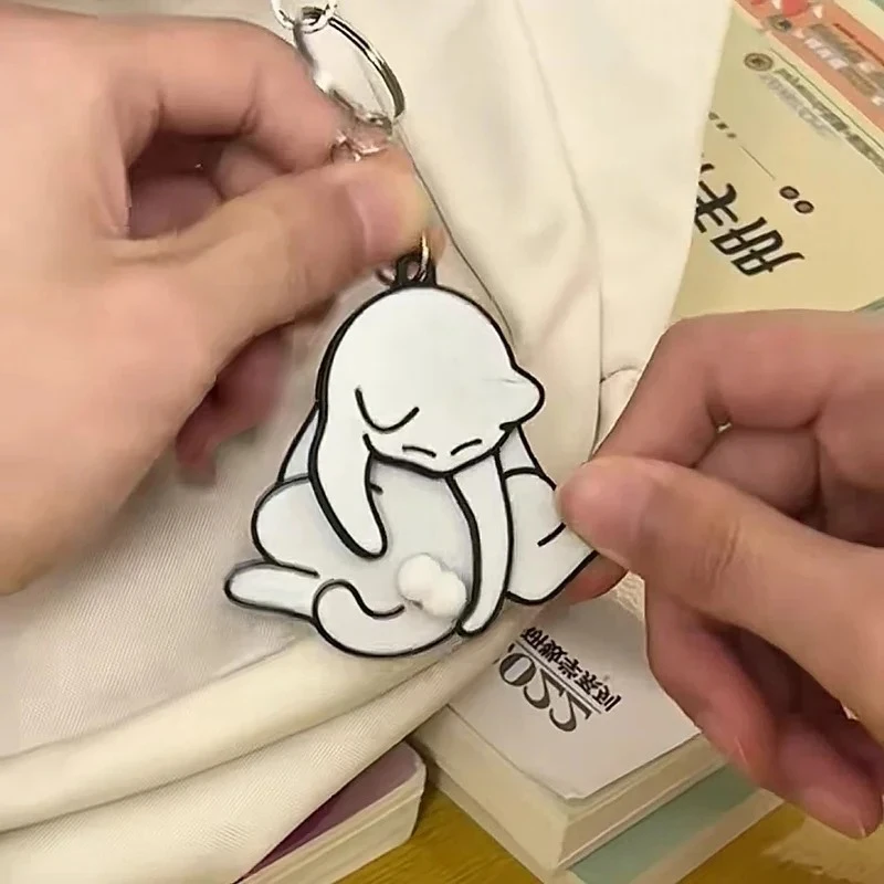 

1-20 шт., креативный брелок с яйцом и котом, кулон, забавная вращающаяся сумка, подвеска для брелока, кошелек, детские аксессуары для фотосъемки