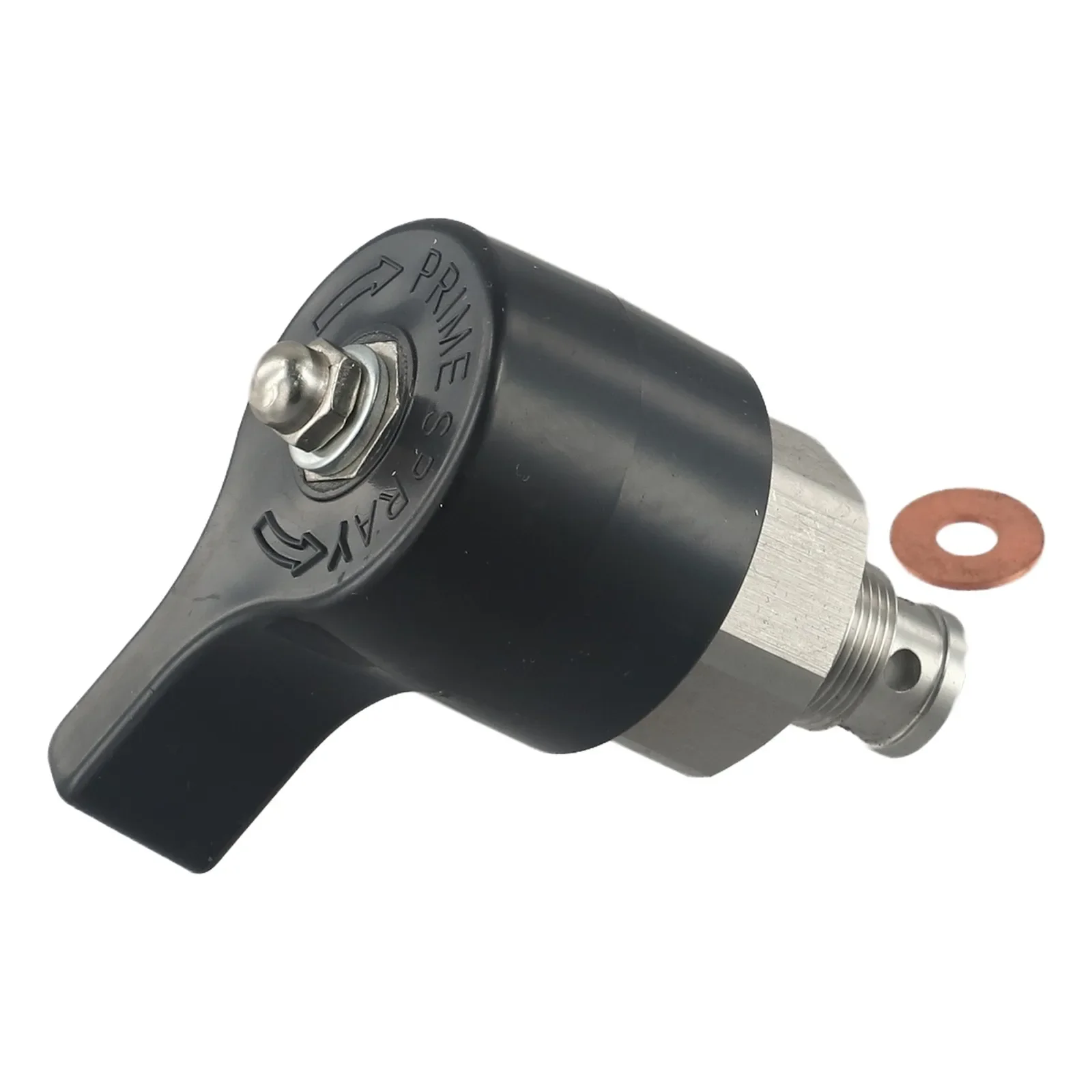 

For Painting For Home Improvement Black Drain Valve Sprayer 7900 Valve Polished Finish Pump Parts Silver Color