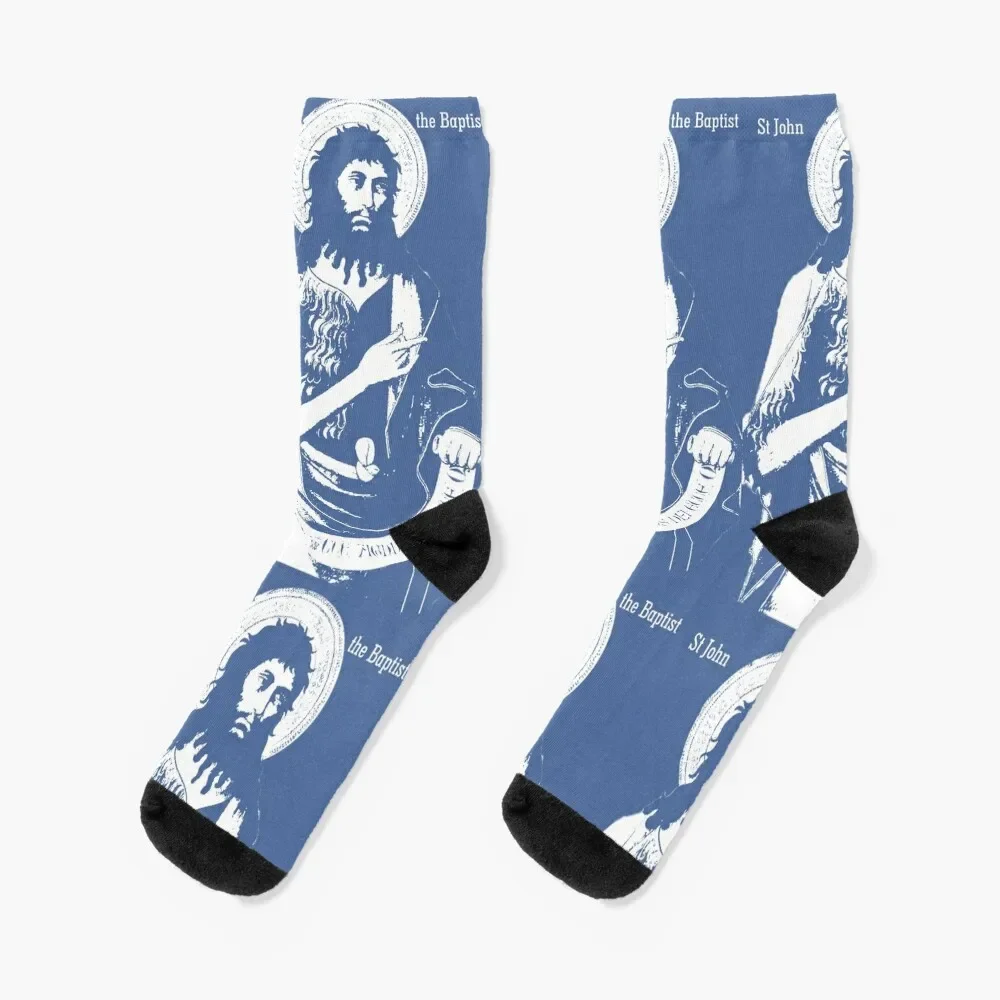 St John the Baptist Socks ankle valentine gift ideas snow Boy Socks Women's