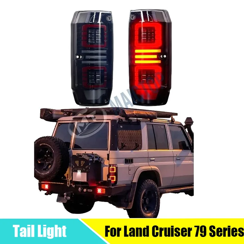 LED Tail light for Land Cruiser 79 Series J70 FJ76 FJ7 1984-2021 Brake Stop Light Rear Trunk Signal Lamp Assembly