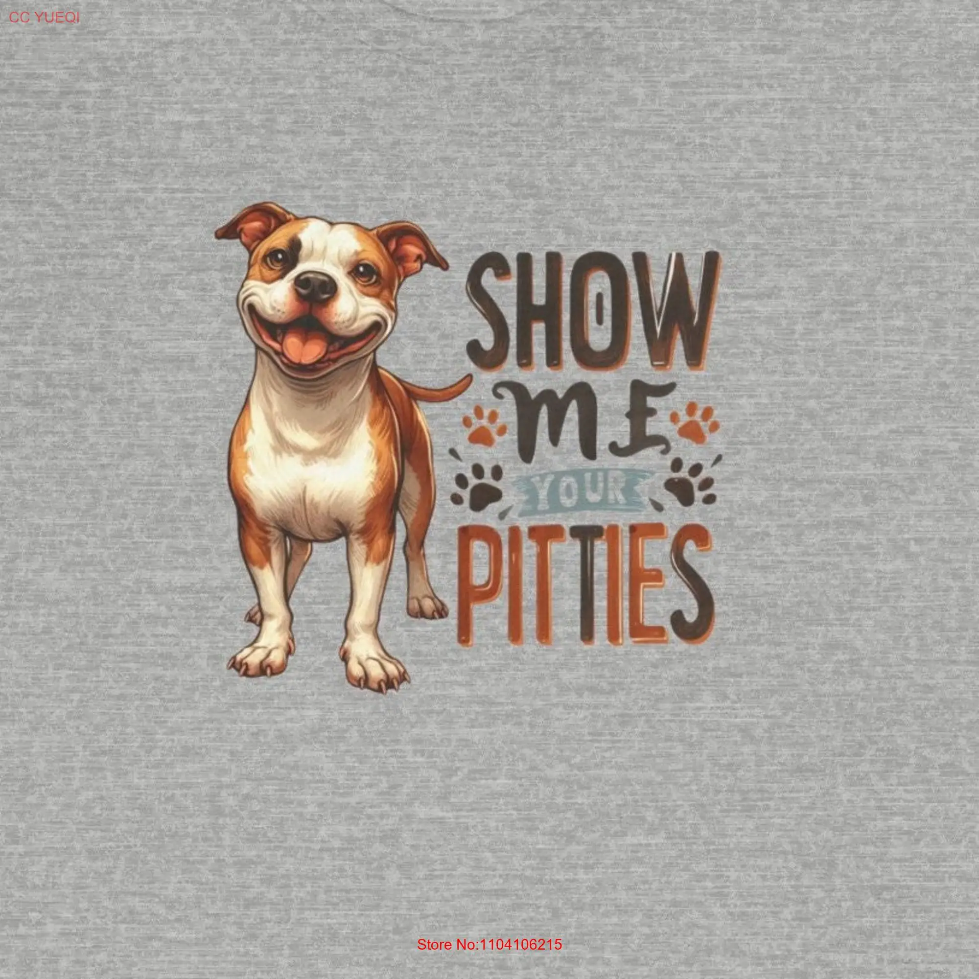 Pitbull T Shirt Pitties Dog Mom Love My I Dogs for s Mama long or short sleeves