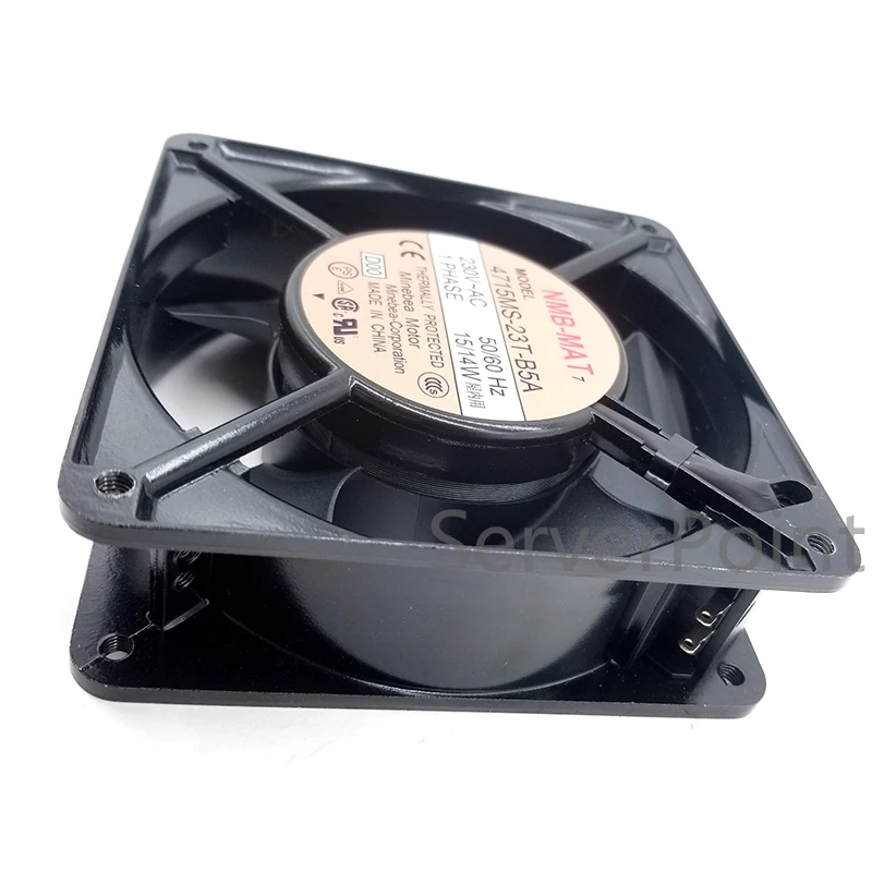 4715MS-23T-B5A New Cooler For NMB-MAT Minebea 120*120*38mm 12038 12CM Square Cooling Fan AC230V