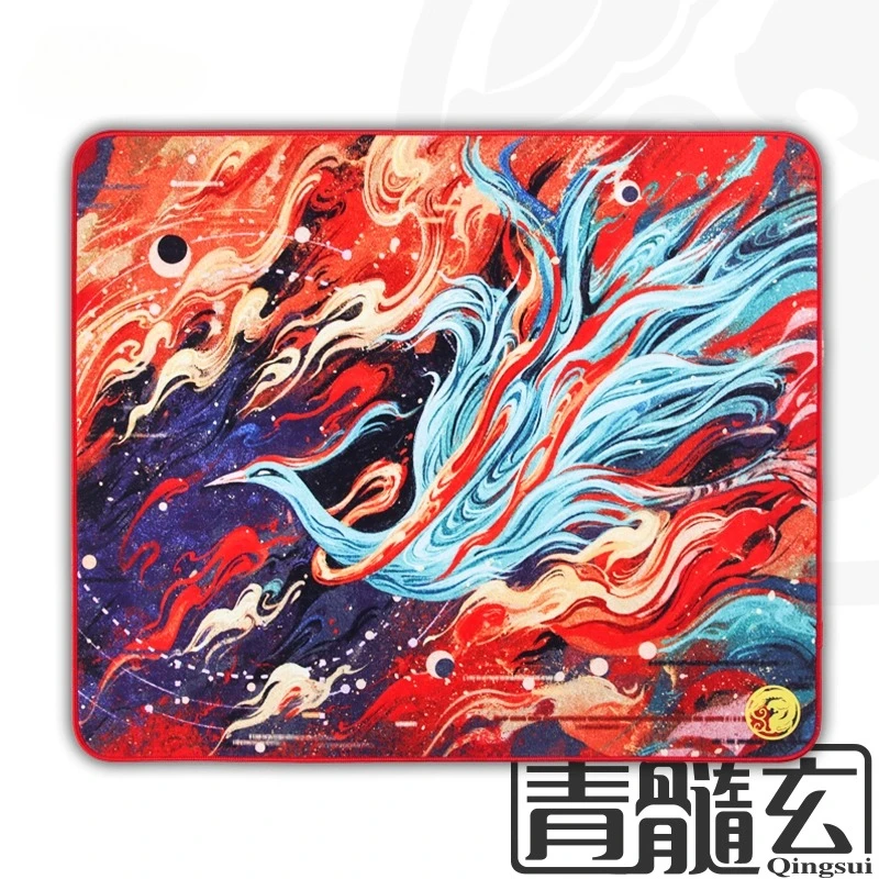 NEW  Mouse Pad Hufu Esports Qingsui Xuan Fine-Texture Surface Mouse Pad Non-Slip Base Edge Binding CSGO FPS Gaming Accessories