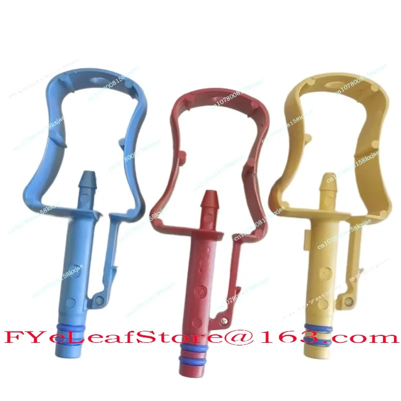 

Red, Blue Suction, Yellow Disinfectant Connector Handle, Hemodialysis Machine Accessories