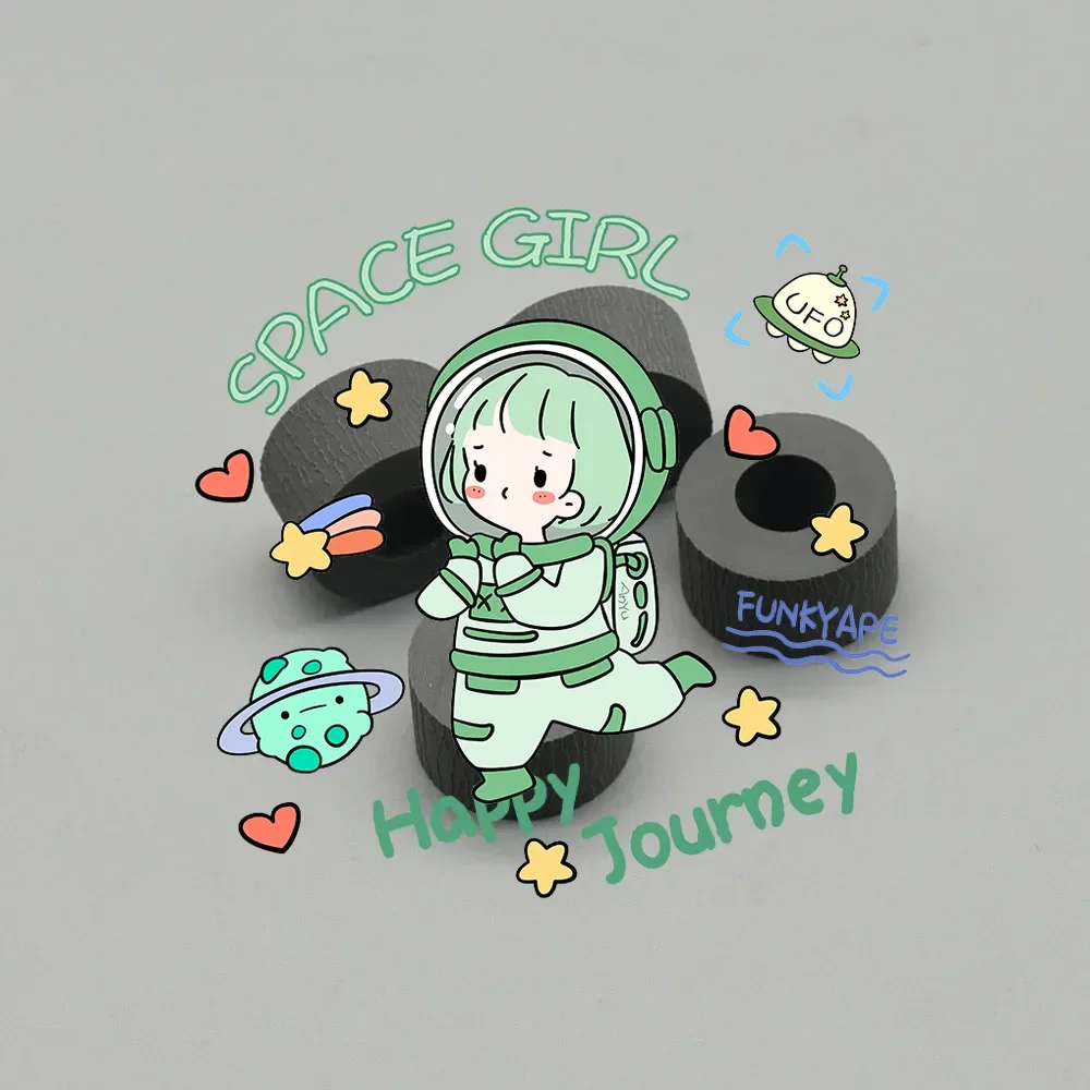 

50Pcs Pickup Feed Roller Tire for OKI B6200 B6250 B6300 B6500 B710 B720 B730 for XEROX 4500 4510 7100 B400 B405 6125 6130