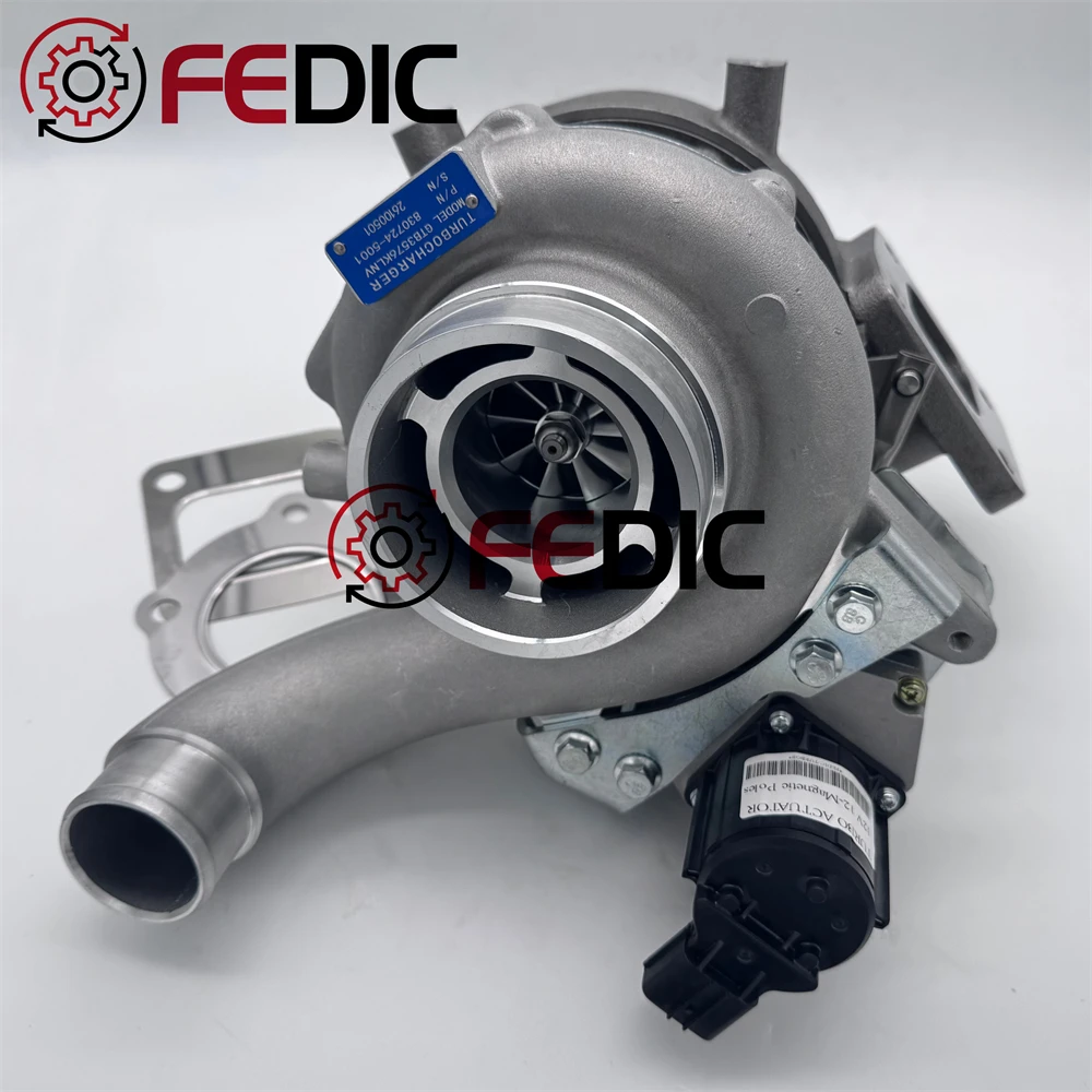 GTB3576KLNRV 830724-5001 12V 12 Magnetic Pole MFS Turbo charger for Hino Truck 268 338 Nissan UD 2600 J08E Turbocharger
