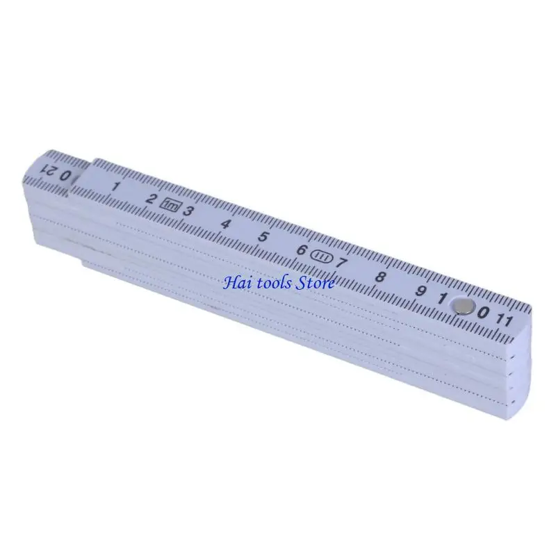 X37E Hand 1meter  Plastic Foldable Ruler Metric Ruler Upgrades for Accurate Measurements