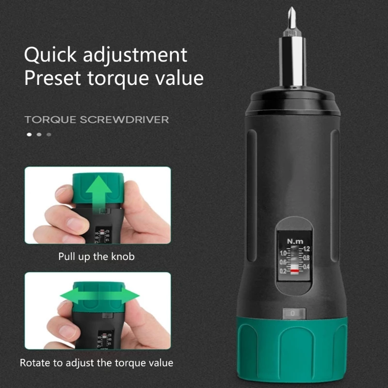 Torque Wrench Screwdriver Accurate Torque Measurement Steel Constructions Ergonomic Nonslip Handle