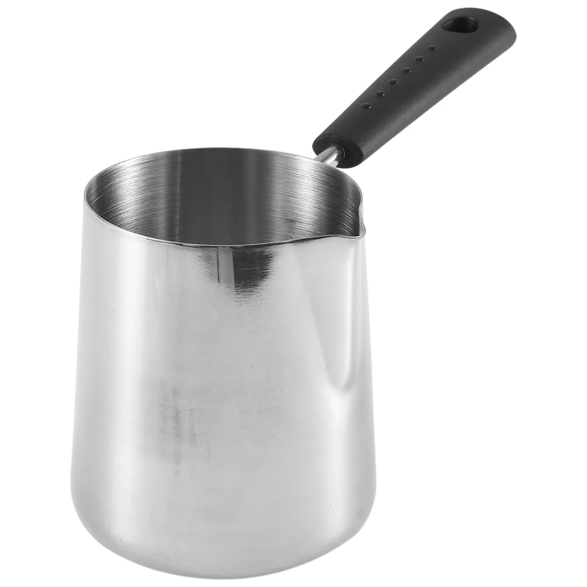 350Ml Milk Butter Warmer Pot, Turkish Coffee Pot, Stainless Steel Stovetop Melting Pot with Spout for Tea,Heating