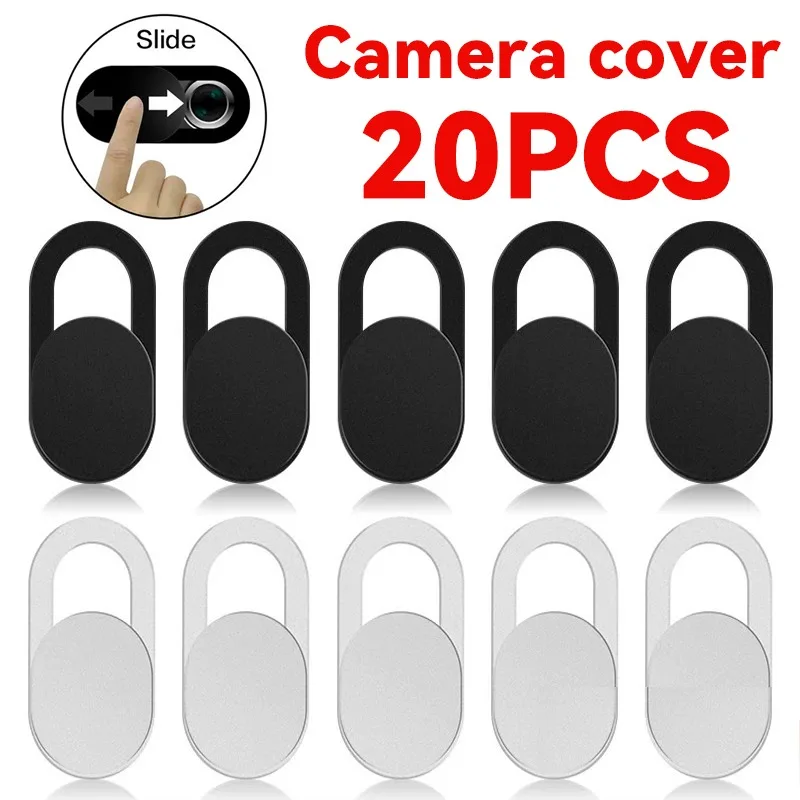 20-1pcs Webcam Cover Antispy Webcam Protection Cover Slider Lens Privacy Stickers for IPad Phone Laptop Camera Protection Cover