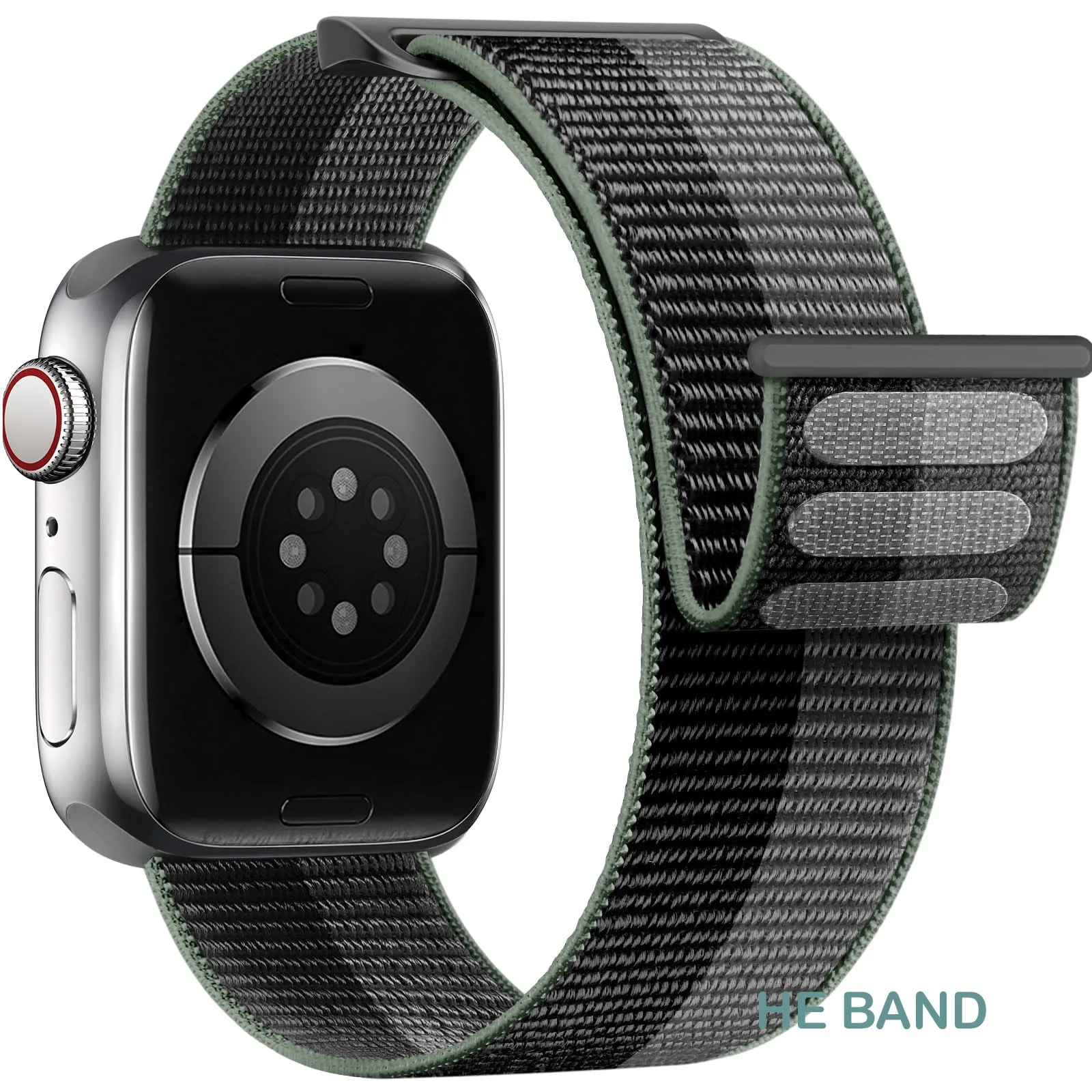 Nylon-Schlaufenarmband für Apple Watch Ultra 49mm 42mm 40mm 45mm 44mm 46mm Sport-Armband Iwatch-Bänder Serie 12 11 10 9 8 7 6