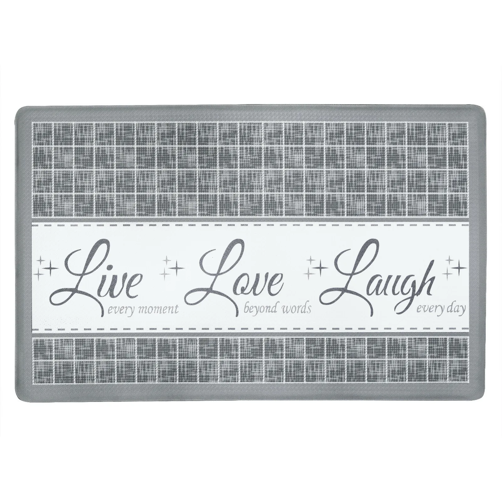 Live Love Laugh Door Mat Inspirational Quote Rug For Home Entryway Decor