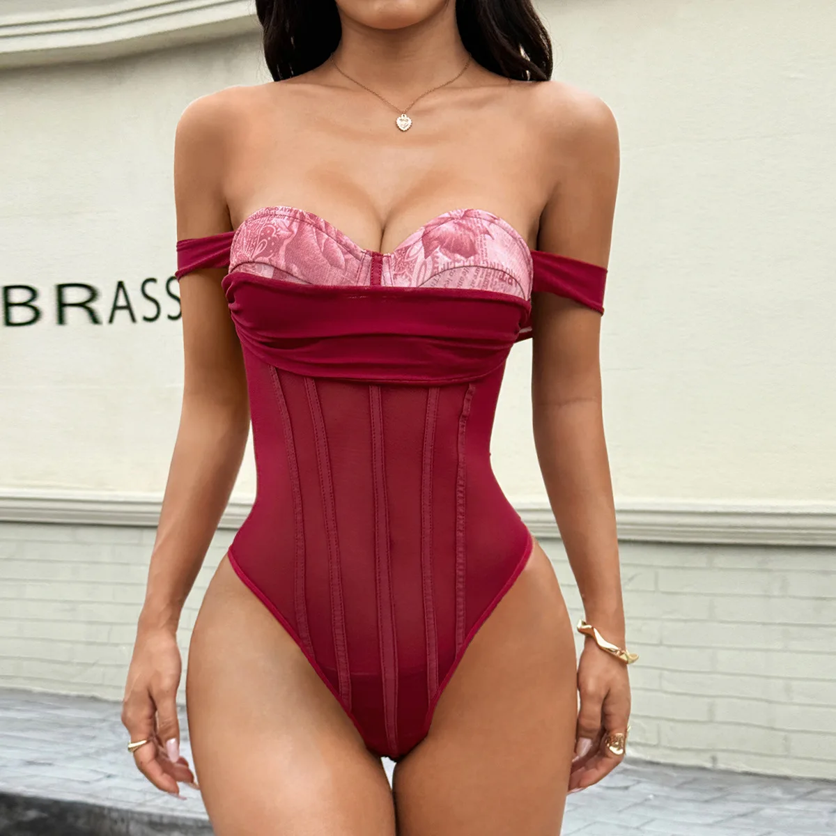 Vrouwen Mesh Halter Body Mouwloze Jumpsuit Slanke Shapewear Speelpakjes Ondergoed Sexy Lingerie Nachtoutfits Bodycon Overalls