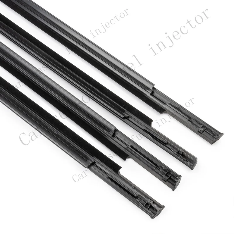 Q+ 4x For Mitsubishi Lancer 5727A006 Outside Window Weatherstrip Seal Belt Molding